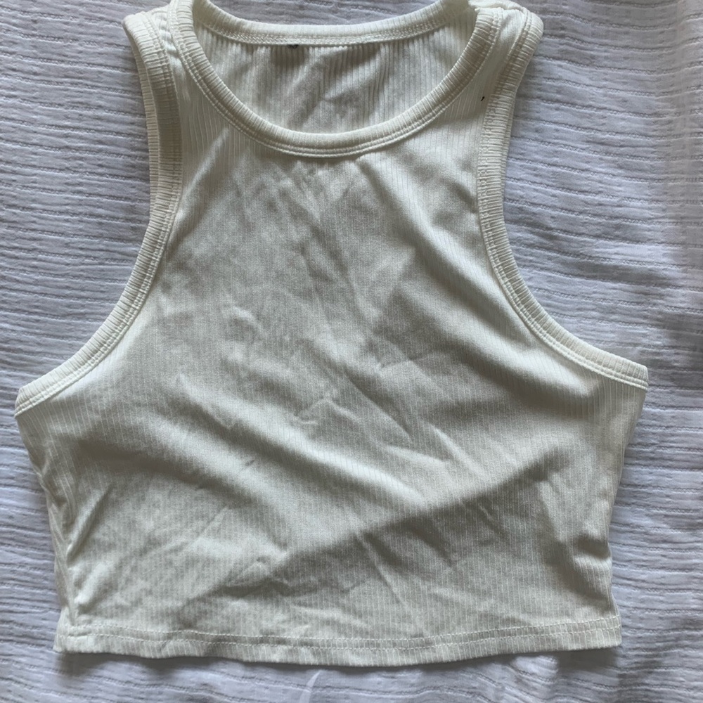 white tank top!!!